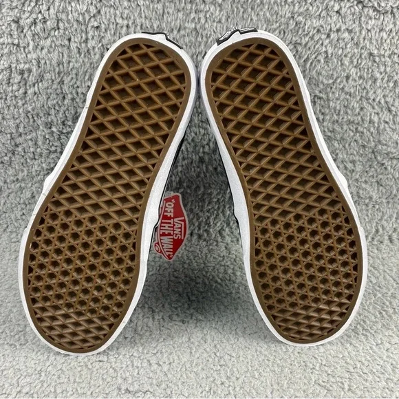 Vans Shoes Atwood Wool Plaid Mens Boys Size 7 Dark Grey Red Black Lace Up Padded - Picture 9 of 14